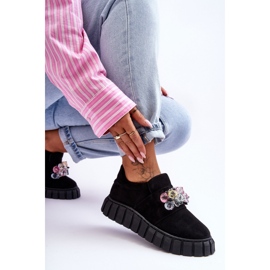 Step in style Urheilukengät Malli Desire NB615 Black Suede - Astu tyyliin musta 2