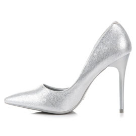 Comer Hopeiset nastat harmaa 1