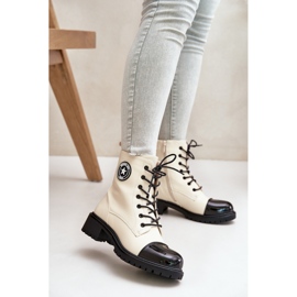 Step in style Workers Malli Soratta 089 Beige/Musta - Tyylikkäästi 1