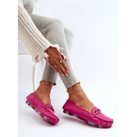 Step in style Mokasiinit Malli S.Barski LR339 Fuchsia - Astu tyyliin vaaleanpunainen 1