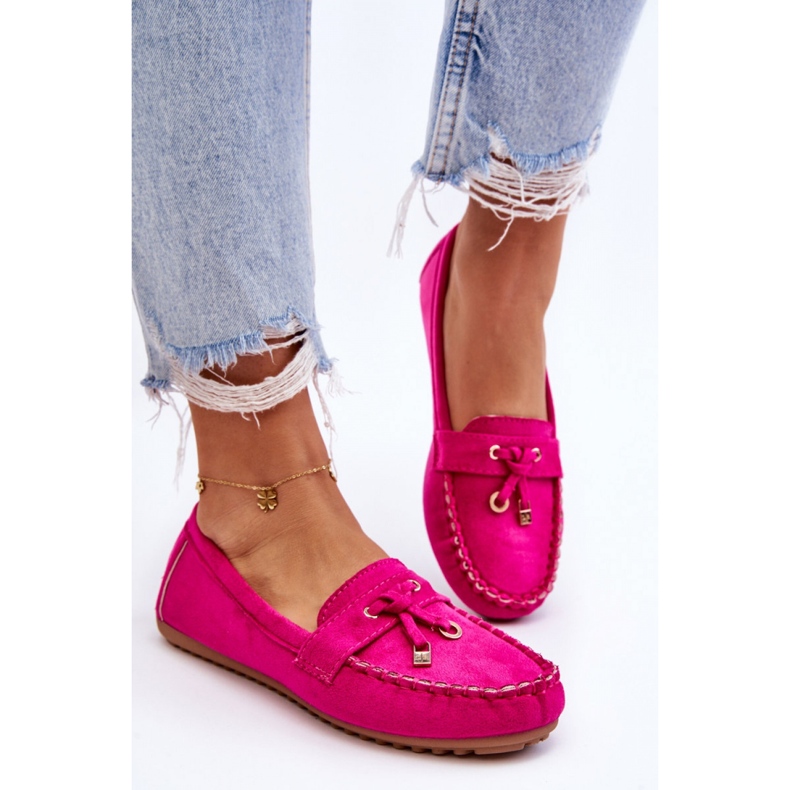 Step in style Mokasiinit Model Good Time ZA28P Fuchsia - Astu tyyliin vaaleanpunainen 1