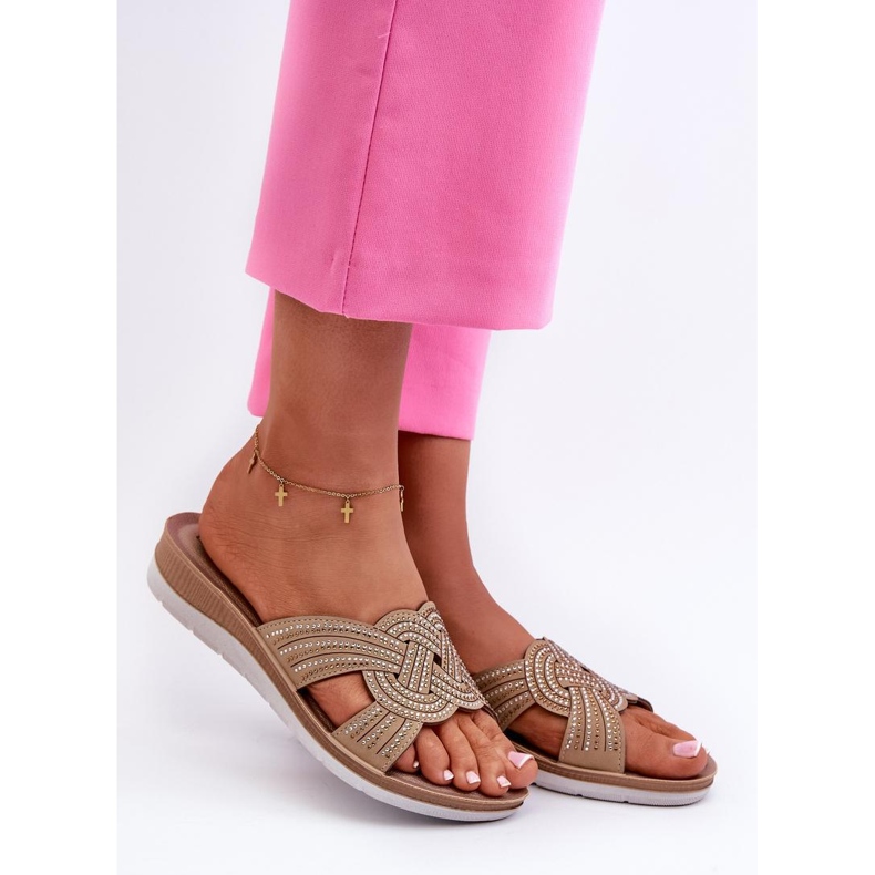 Step in style Sandaalivarvastossut Malli Inblu BV000037 Beige - Astu tyyliin 1