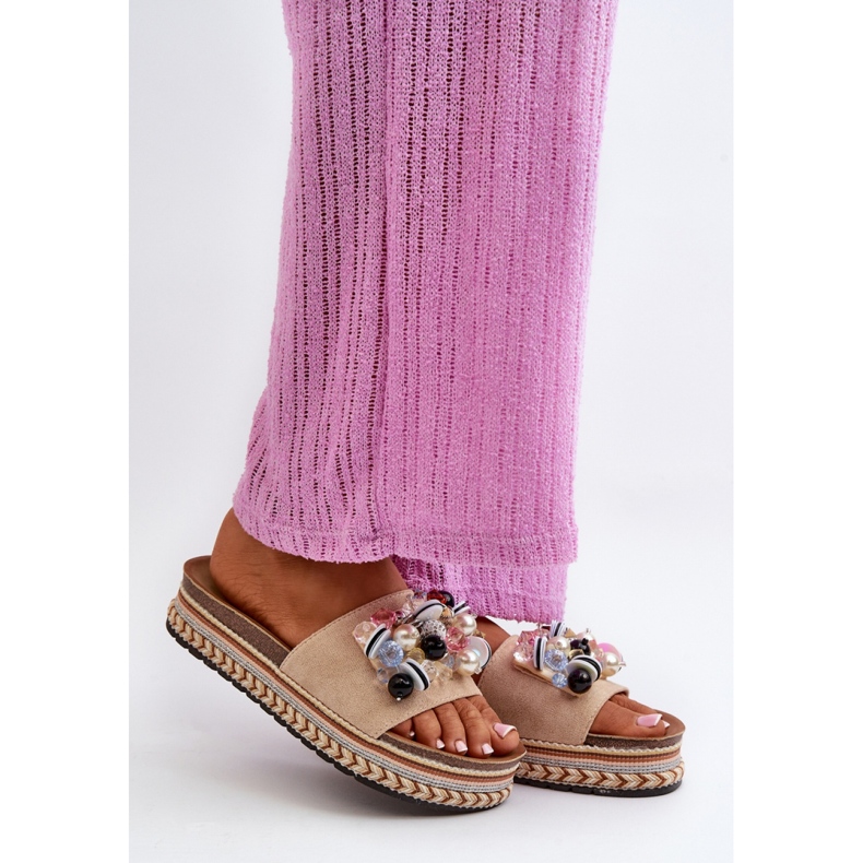 Step in style Sandaalivarvastossut Malli S.Barski HY077 Beige - Astu tyyliin 1