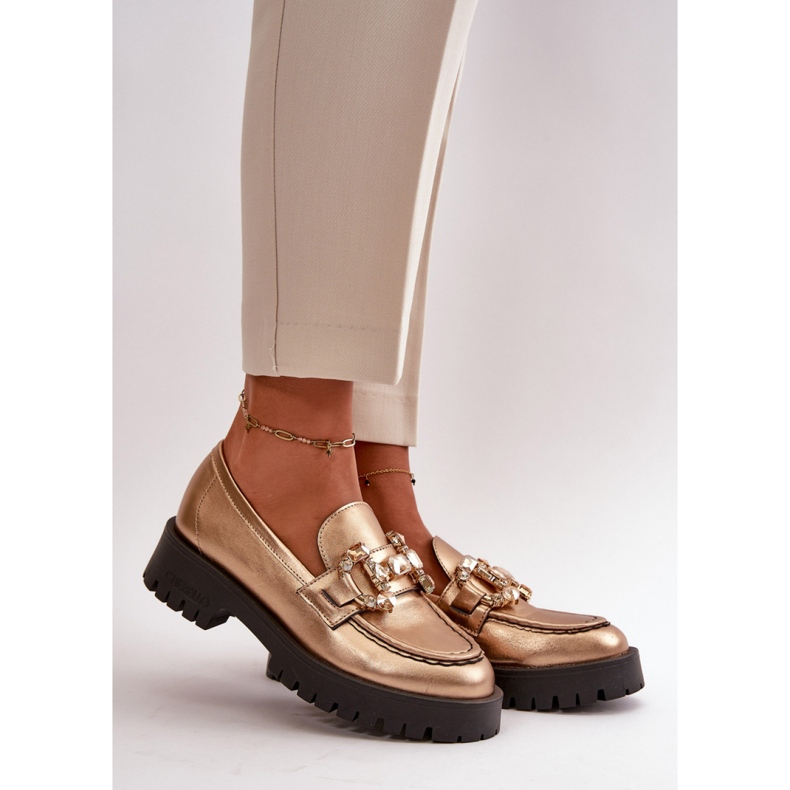 Step in style Mokasiinit Malli Chebello 4369 Gold - Astu tyyliin keltainen 1