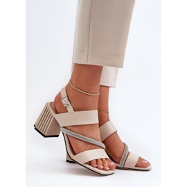 Step in style Sandaalit Malli Da MR38-549 Beige - Astu tyyliin 1