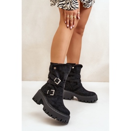 Step in style Saappaat Malli Nerelisa QH7825 Musta - Astu tyyliin 1