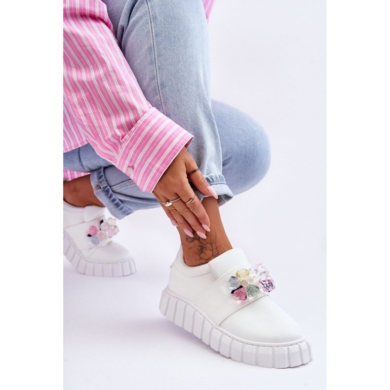 Step in style Urheilukengät Malli Desire NB615 Valkoinen - Astu tyyliin 2