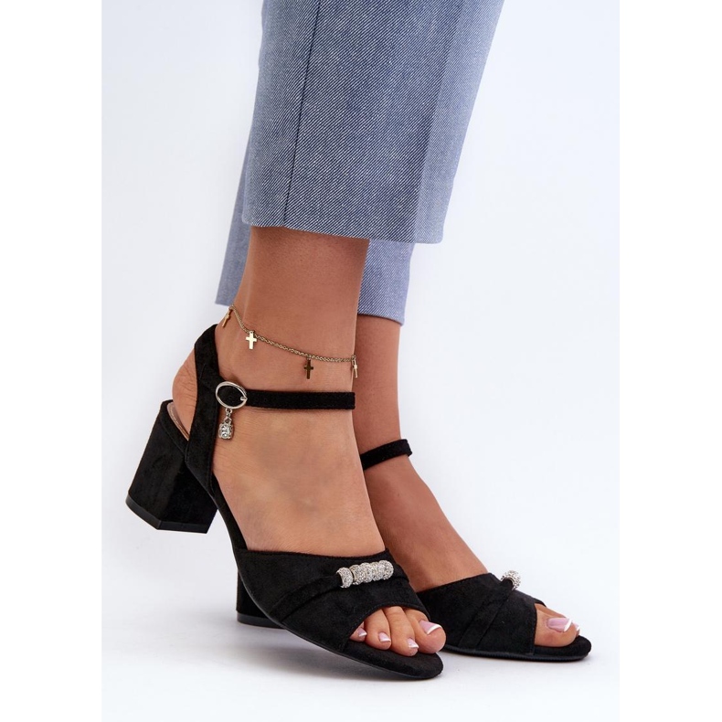 Step in style Sandaalit Malli Narhi 20241 Musta - Astu tyyliin 1