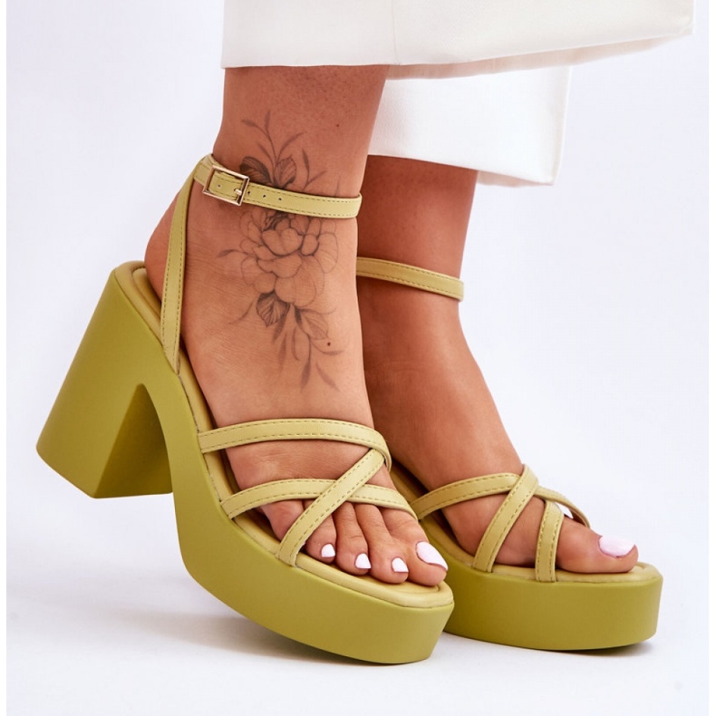 Step in style Sandaalit Malli Shemira 78-130 Green - Astu tyyliin vihreä 1