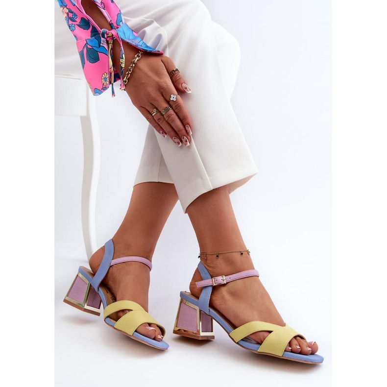 Sandaalit Malli Da CR482 Keltainen - Step in style 2