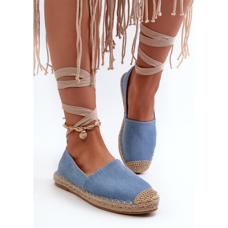 Step in style Espadrillit Malli Ismann B-727 Blue - Astu tyyliin sininen 1