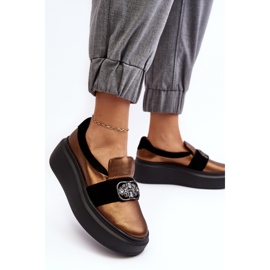 Step in style Kengät Malli Laura Messi 2697/744-300 Gold - Astu tyyliin keltainen 1