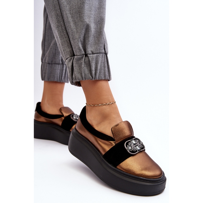 Step in style Kengät Malli Laura Messi 2697/744-300 Gold - Astu tyyliin keltainen 2