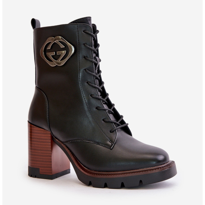 Step in style Saappaat Malli Vinceza 58359 Musta - Astu tyyliin 2