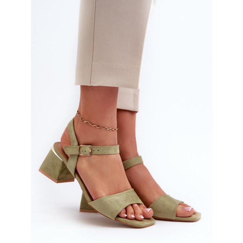 Step in style Sandaalit Malli Leisha LT33-10 Vihreä - Astu tyyliin 1