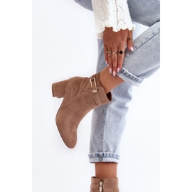 Step in style Saappaat Malli Verice 23BT35-6425 Beige - Astu tyyliin 2