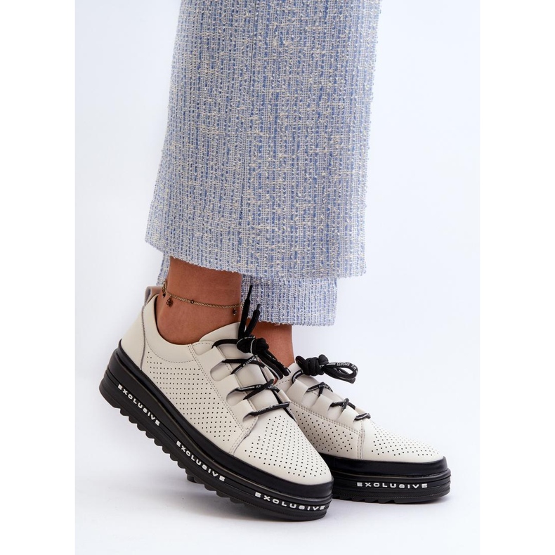 Step in style Kengät Malli S.Barski LR769A Beige - Astu tyyliin 1