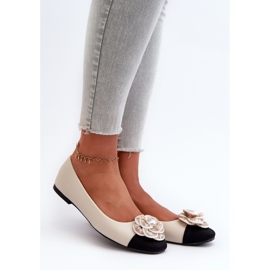 Step in style Balettiasunnot Malli Divinella T601P Beige - Astu tyyliin 1