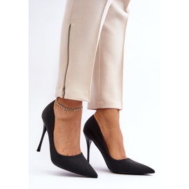 Korkokengät Tiberon malli LE103 Black - Step in style musta 1