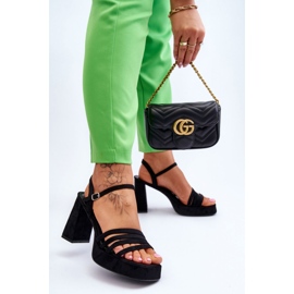 Step in style Sandaalit Malli Verda ZY222 Musta - Astu tyyliin 1