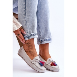 Step in style Mokasiinit Model Dorine GS37 Grey - Astu tyyliin harmaa 1