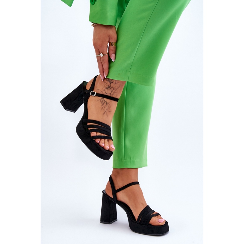 Step in style Sandaalit Malli Verda ZY222 Musta - Astu tyyliin 2