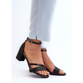 Step in style Sandaalit Malli Ploemis 20244 Musta - Astu tyyliin 1