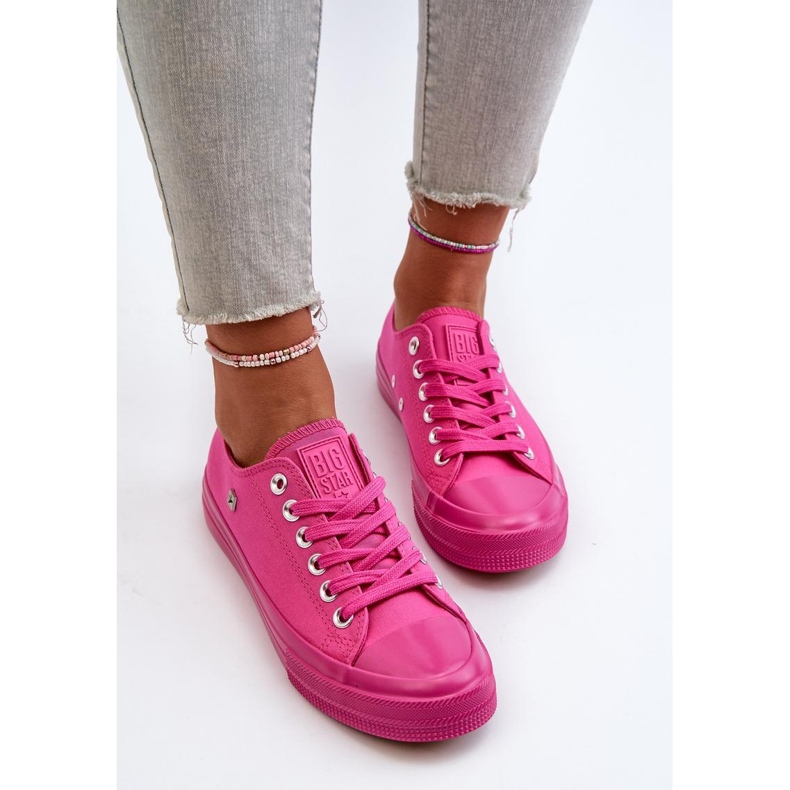 Step in style Tennarit Malli Big Star NN274290 Fuchsia - Astu tyyliin vaaleanpunainen 1