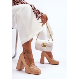 Step in style Pumput Malli Alisa M046 Nude - Astu tyyliin beige 2