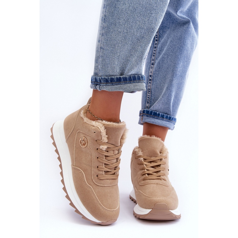 Step in style Urheilukengät Malli Adite TL233-63 Tumma beige - Astu tyyliin 1