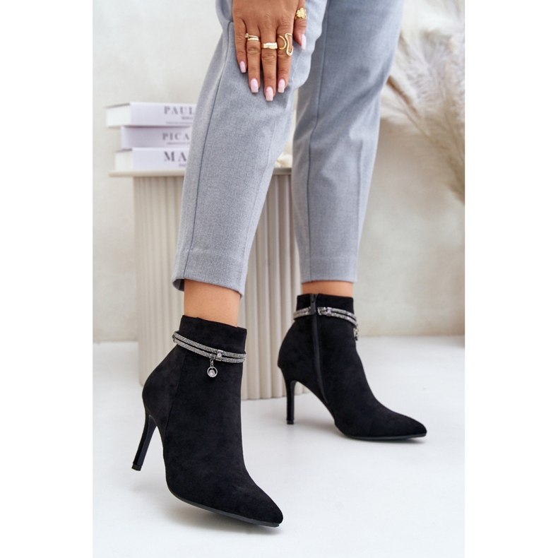 Step in style Saappaat Malli Vinceza 16469 Musta - Astu tyyliin 1