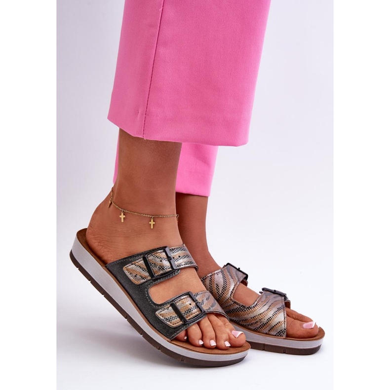 Step in style Sandaalivarvastossut Malli Inblu CP000045 Musta - Astu tyyliin 1