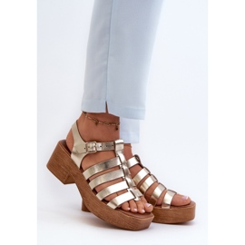 Step in style Sandaalit Malli Zazoo 40410 Gold - Astu tyyliin keltainen 1