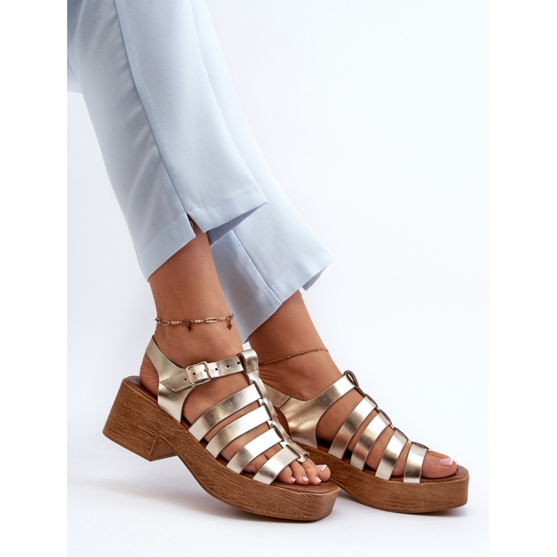 Step in style Sandaalit Malli Zazoo 40410 Gold - Astu tyyliin keltainen 2