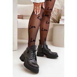 Step in style Saappaat Malli Zazoo 60483 Musta - Astu tyyliin 1