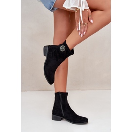 Step in style Saappaat Malli Lerioria ASA198-28 Musta - Astu tyyliin 1