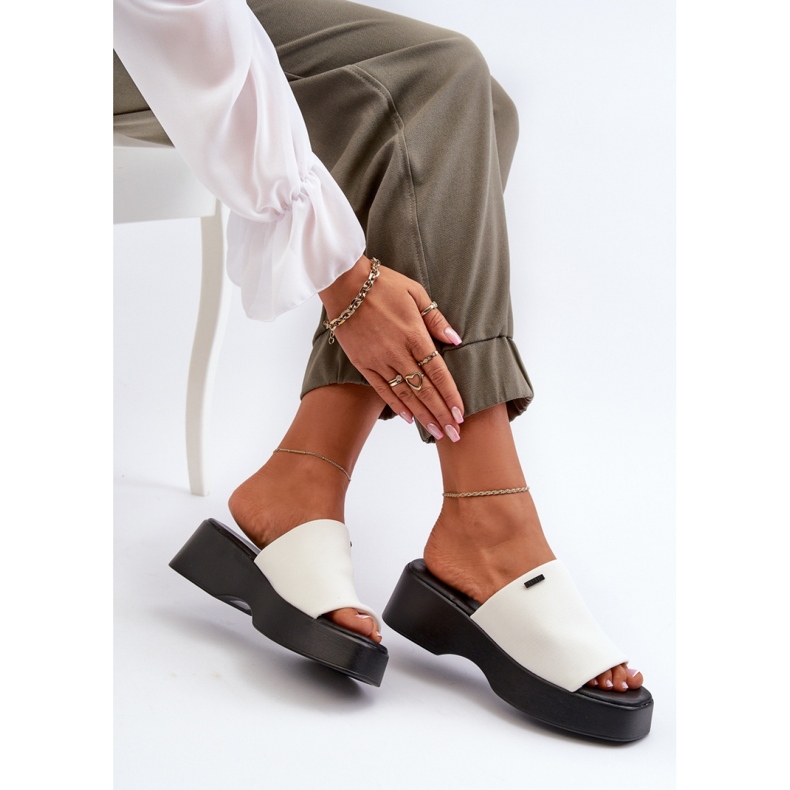 Step in style Sandaalivarvastossut Malli Big Star NN274022 Valkoinen - Astu tyyliin 1