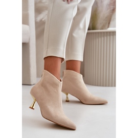 Step in style Saappaat Malli Terlena GP13 Beige - Astu tyyliin 1