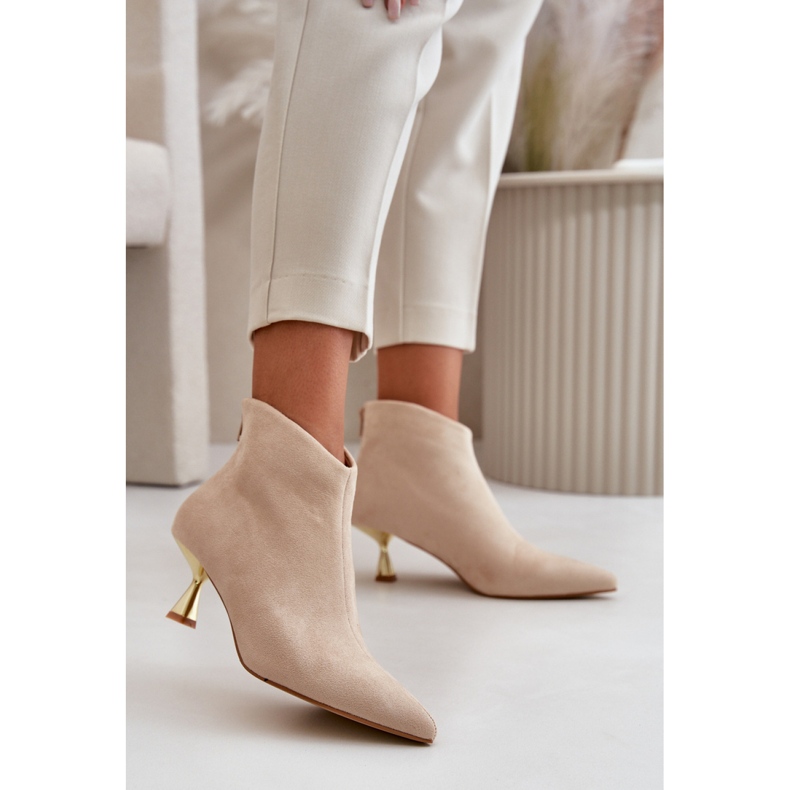 Step in style Saappaat Malli Terlena GP13 Beige - Astu tyyliin 1