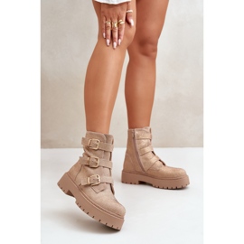 Step in style Malli Ciascia HB-277 Beiget saappaat - Astu tyyliin 1