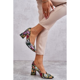 Step in style Pumput Malli Lewski Kengät 3277 Wąż Monivärinen - Astu tyylillä 2