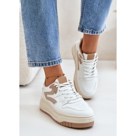 Step in style Urheilukengät Malli Henizore 1W-N3 Valkoinen/Beige - Astu tyyliin 1