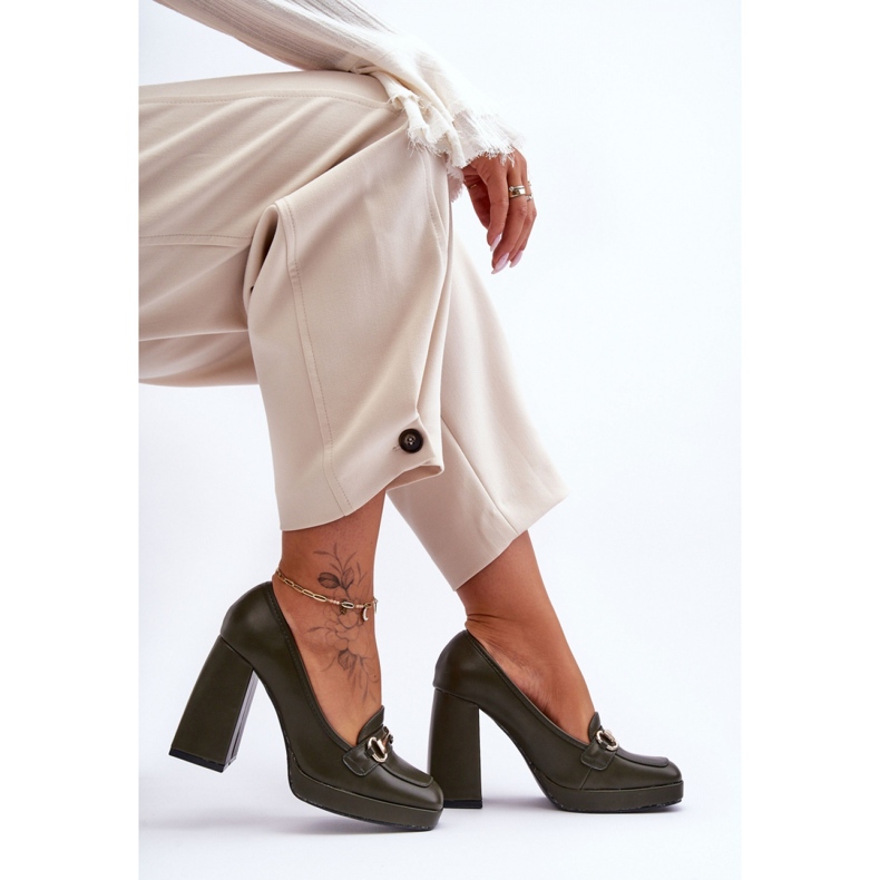 Step in style Pumput Malli Rouse M047 Vihreä - Astu tyyliin 1