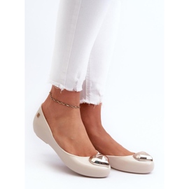 Step in style Balettiasunnot Malli Zaxy NN285009 Vaalea beige - Astu tyyliin 1