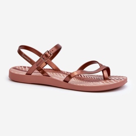 Step in style Sandaalit Malli 82842 Ipanema Fashion Sandal Viii Fem Pinkki/ruskea - Astu tyyliin vaaleanpunainen 2