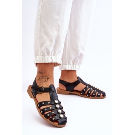 Step in style Sandaalit Malli Ascot G-13 Musta - Astu tyyliin 1