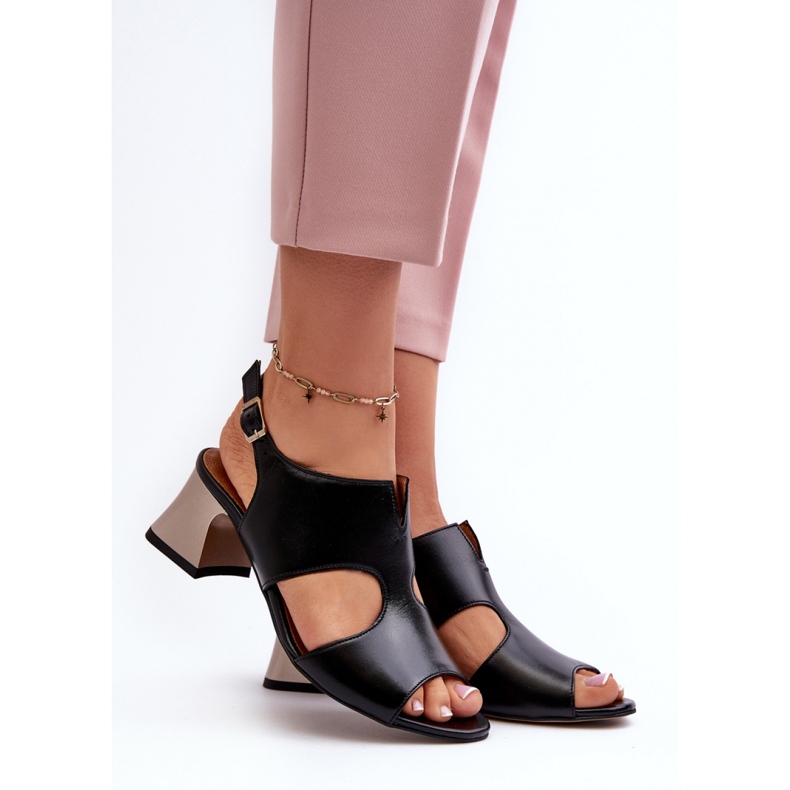 Step in style Sandaalit Malli Maciejka 06566-01 Musta - Astu tyyliin 1