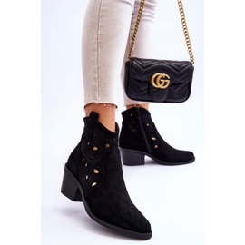 Step in style Saappaat Malli S.Barski HY42-086 Musta - Astu tyyliin 1