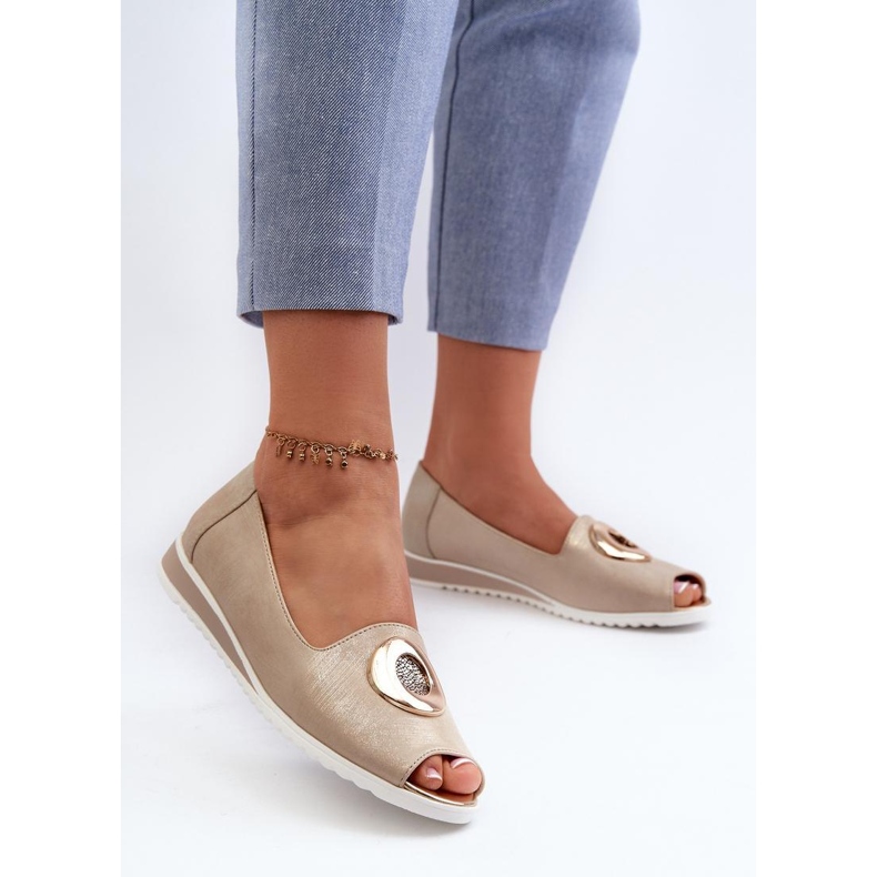 Step in style Pumput Malli Biolita ASA135-16 Gold - Astu tyyliin keltainen 1