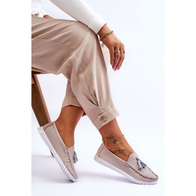 Step in style Mokasiinit malli Lanzarot 23PB08-5372 vaaleanpunainen - astu tyyliin 1